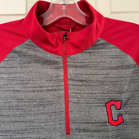 NWT Baseball Genuine Merchandise M Heather Grey / Crimson - Picture 3 of 13